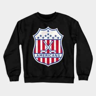 New York Americans Hockey Team Crewneck Sweatshirt